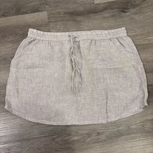 Linen Skirt women size XL